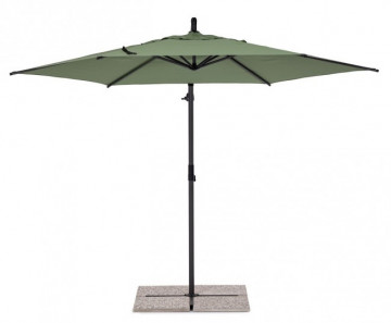 Umbrela de gradina verde olive din poliester si metal, ∅ 300 cm, Tropea Bizzotto - Img 3