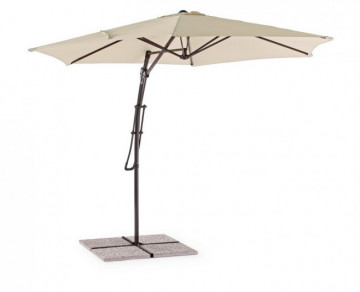 Umbrela suspendata, crem, diam. 300 cm, Sorrento, Yes - Img 1