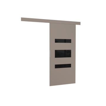 Ușă glisantă montată pe perete DESIO – 76x205 cm – Cașmir