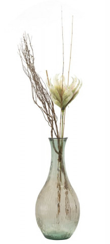 Vaza decorativa transparenta din sticla reciclata, ø 34 cm, Slim Mauro Ferreti - Img 4