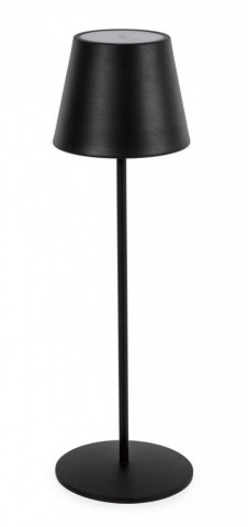 Veioza LED, neagra, inaltime 38 cm, Etna, Bizzotto - Img 1