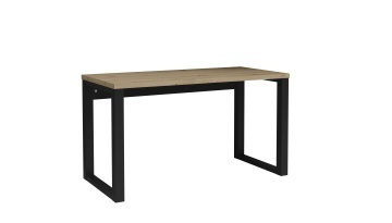 Birou MARO – 135x65x75.2 cm – Stejar Artisan / Negru – imagine suplimentară a produsului