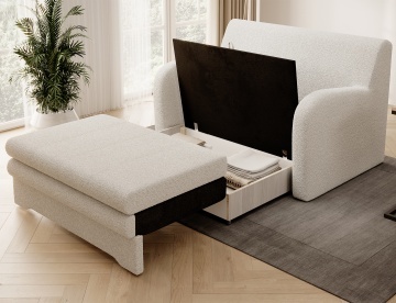 Canapea Ario extensibil, 130x103x85 cm – Royal 01 - Img 5