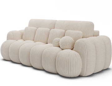 Canapea Cotonn extensibil, 256x119x105 cm – Modullo 01 - Img 4