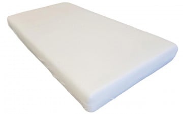 Cearceaf de pat Bumbac alb cu elastic, 200x260 cm, pat de 140x200 - Img 3