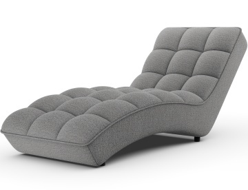 Chaise longue Loren – Gri