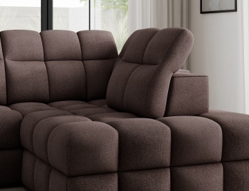 Colțar Bronon right-hand extensibil, 296x200x109 cm, orientare dreapta – Tonall 22 - Img 10