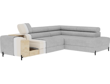 Colțar Colesio extensibil, 274x200x93 cm, orientare dreapta – Modullo 01 – fotografie de produs pe fundal neutru