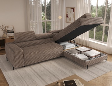 Colțar Colesio extensibil, 274x200x93 cm, orientare dreapta – Modullo 20 – fotografie de catalog din alt cadru
