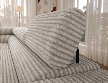Colțar Colesio extensibil, 274x200x93 cm, orientare stânga – Modullo 01 – fotografie comercială a produsului