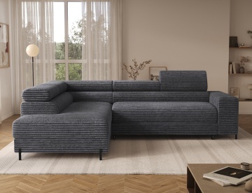 Colțar Colesio extensibil, 274x200x93 cm, orientare stânga – Modullo 04 – imagine de produs din seria de prezentare