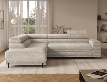Colțar Colesio extensibil, 274x200x93 cm, orientare stânga – Modullo 18 – cadru suplimentar din prezentarea produsului