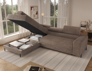 Colțar Colesio extensibil, 274x200x93 cm, orientare stânga – Modullo 20 – imagine alternativă de prezentare