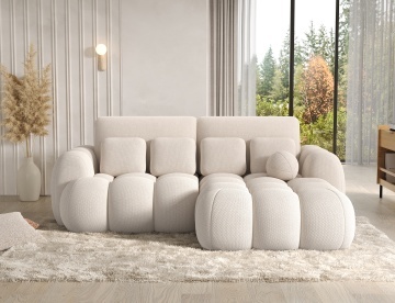 Colțar Covelion extensibil, 260x167x105 cm, orientare dreapta – Calmora 18 - Img 3