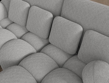 Colțar Covelion extensibil, 260x167x105 cm, orientare dreapta – Calmora 04 - Img 11