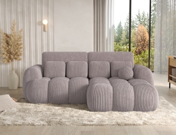 Colțar Covelion extensibil, 260x167x105 cm, orientare dreapta – Modullo 03 - Img 3