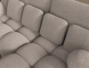 Colțar Covelion extensibil, 260x167x105 cm, orientare dreapta – Royal 18 - Img 11
