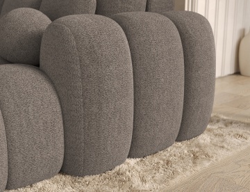 Colțar Covelion extensibil, 260x167x105 cm, orientare dreapta – Royal 20 – fotografie de prezentare a produsului
