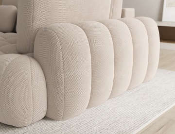 Colțar Cozion extensibil, 267x165x105 cm, orientare dreapta – Calmora 18 - Img 9