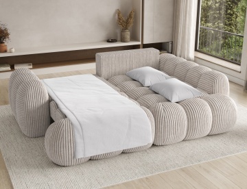 Colțar Cozion extensibil, 267x165x105 cm, orientare dreapta – Modullo 01 - Img 7