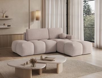 colțar extensibil ELTAP Vittario poziționat lângă fereastră în decor modern