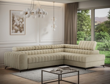 Colțar Kanedo extensibil, 269x204x86 cm, orientare dreapta – Aura 18 – prezentare de produs din alt cadru