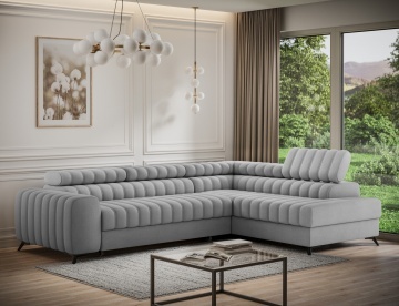 Colțar Kanedo extensibil, 269x204x86 cm, orientare dreapta – Nube 03 – fotografie de produs din catalog