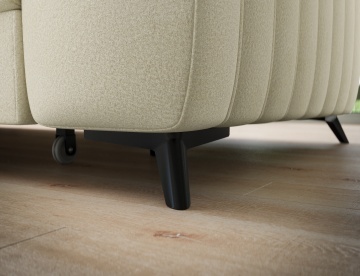 Colțar Kanedo extensibil, 269x204x86 cm, orientare stânga – Monolith 04 – fotografie de produs din catalog