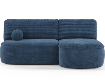 Colțar Livosa extensibil, 220x144x93 cm, orientare dreapta – Jarell 40