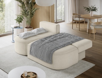 Colțar Livosa extensibil, 220x144x93 cm, orientare stânga – Calmora 18 – imagine de produs din seria de prezentare