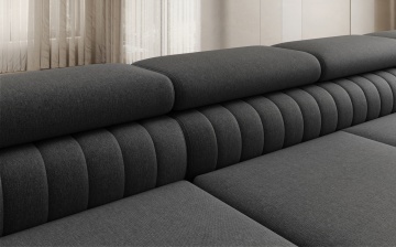 Colțar Louis extensibil, 347x202x92 cm, orientare dreapta – Sawana 14 – imagine de produs din seria de prezentare