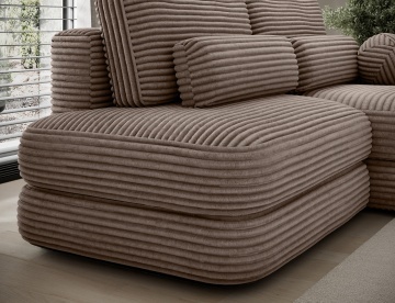 Colțar Ripeli extensibil, 217x175x96 cm, orientare dreapta – Modullo 20 – prezentare alternativă a produsului