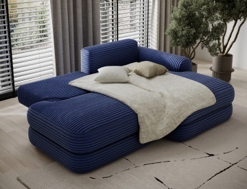 Colțar Ripeli extensibil, 217x175x96 cm, orientare dreapta – Modullo 40 – prezentare comercială suplimentară