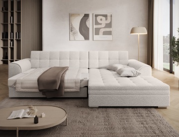 Colțar Sorento extensibil, 296x194x78 cm, orientare dreapta – Royal 01 – fotografie de produs pe fundal neutru