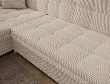 Colțar Sorento extensibil, 296x194x78 cm, orientare stânga – Jarell 18 – imagine de produs din seria de prezentare