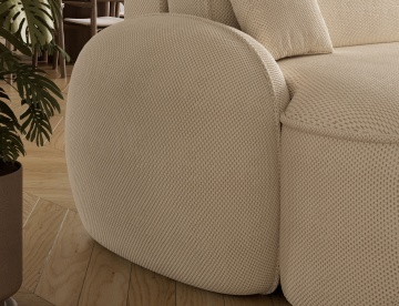 Colțar Tesalia extensibil, 247x150x93 cm, orientare dreapta – Calmora 18 - Img 9