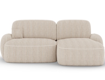 Colțar Tesalia extensibil, 247x150x93 cm, orientare dreapta – Modullo 18