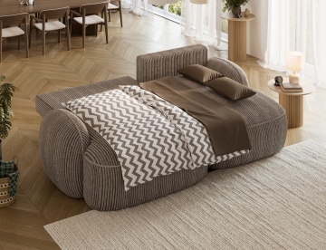 Colțar Tesalia extensibil, 247x150x93 cm, orientare dreapta – Modullo 20 - Img 7