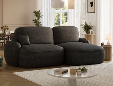 Colțar Tesalia extensibil, 247x150x93 cm, orientare dreapta – Royal 05 - Img 5