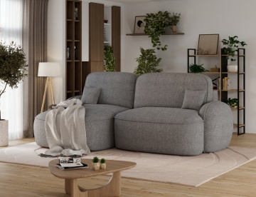 Colțar Tesalia extensibil, 247x150x93 cm, orientare stânga – Royal 04 - Img 6
