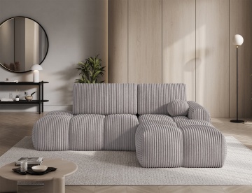 Colțar Vittario extensibil, 227x170x95 cm, orientare dreapta – Modullo 03