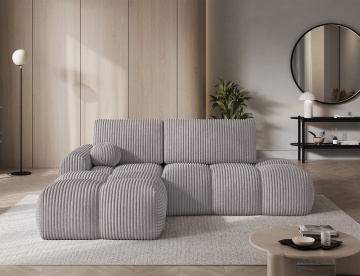 Colțar Vittario extensibil, 227x170x95 cm, orientare stânga – Modullo 03