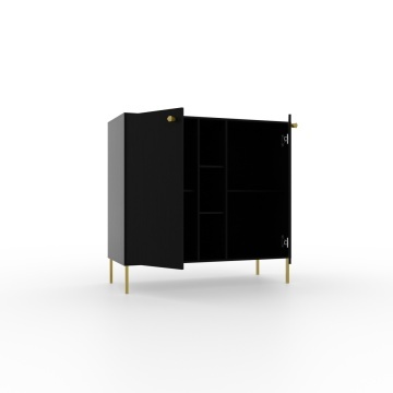 Comodă cu diua usi, 100x41x95, Tili System, ADRK Furniture - Img 7