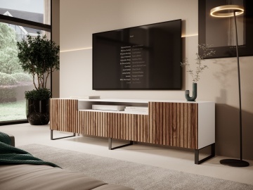 Comodă TV, 200x41x53 cm, Miro, ADRK Furniture - Img 10
