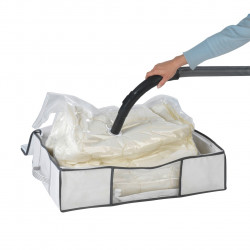 Cutie cu sac pentru vidat Vacuum Soft Box, Wenko, 65x50x15 cm, polipropilena/ polietilena, alb - Img 2