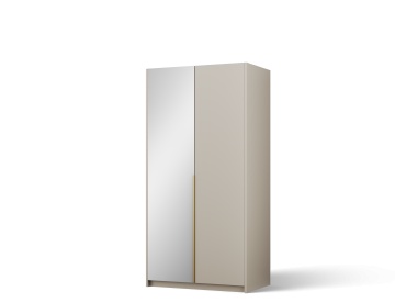 Dulap Alera II Hinged – cu oglindă – 100x58x204 cm – Cașmir – Alera II Hinged Dulap – Varianta 2 - Img 2