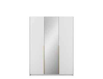 Dulap Alera III Hinged – cu oglindă – 148x58x204 cm – Alb – Alera III Hinged Dulap – Varianta 2