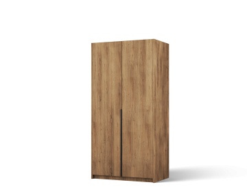 Dulap Bregma II cu uși batante – 2 uși – 100x58x204 cm – Stejar Artisan – Varianta 1 - Img 2