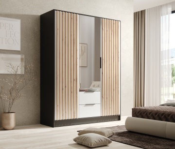 Dulap cu oglinzi, Neri, ADRK Furniture - Img 9