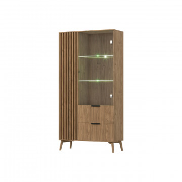 Dulapuri și vitrine Entsian 100 display cabinet Artisan Oak